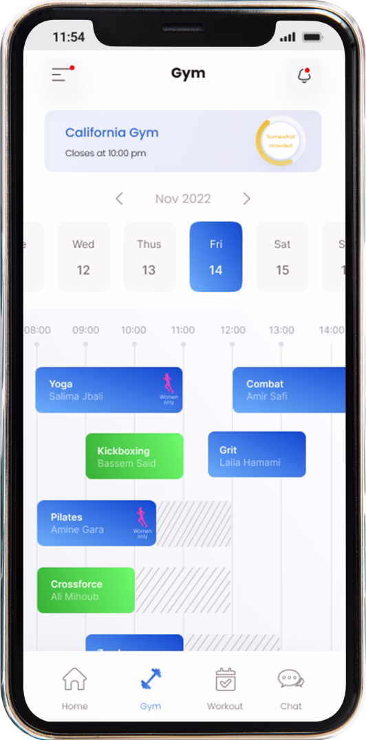 Gym and Classes Info